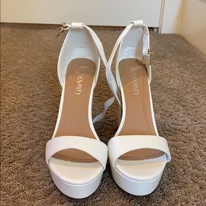 Nasty Gal White Heels